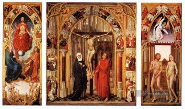  RED Malerei - Triptychon der Erlösung Rogier van der Weyden